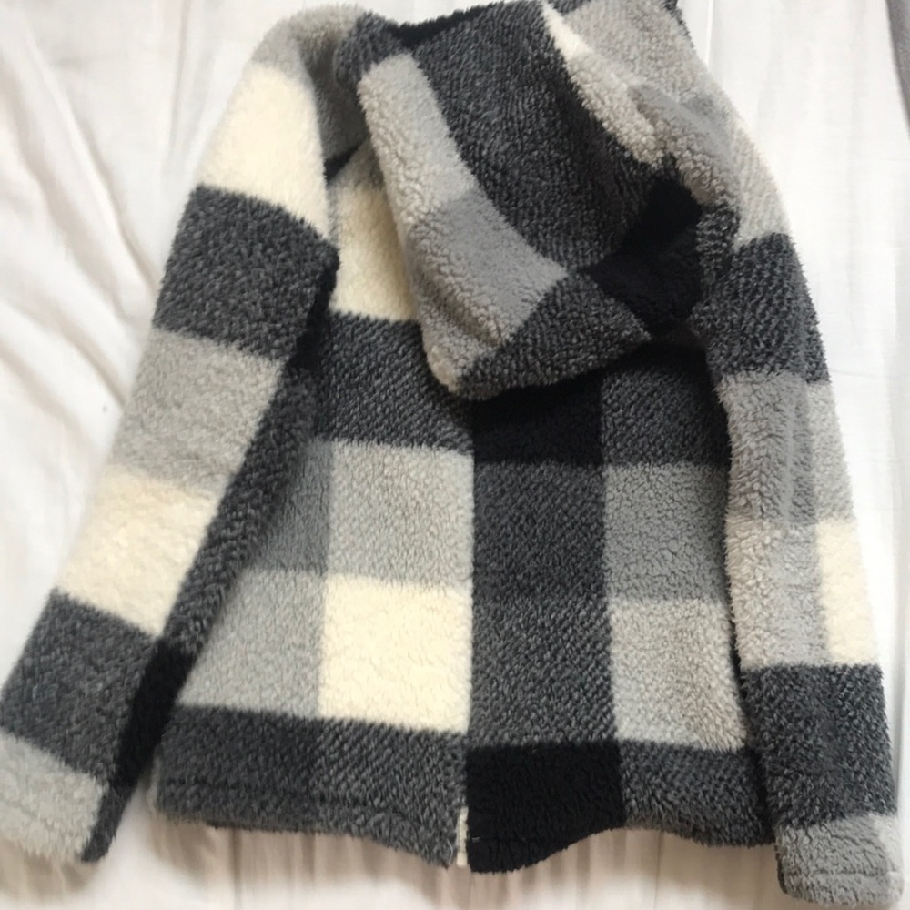 Kids buffalo print jacket